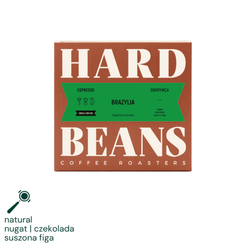 Hard Beans Brazylia Campo Das Vertentes 250 g | CoffeeLove