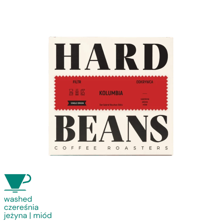 Hard Beans Kolumbia Odkrywca San Gabriel Bourbon Sidra filter 250 g | CoffeeLove