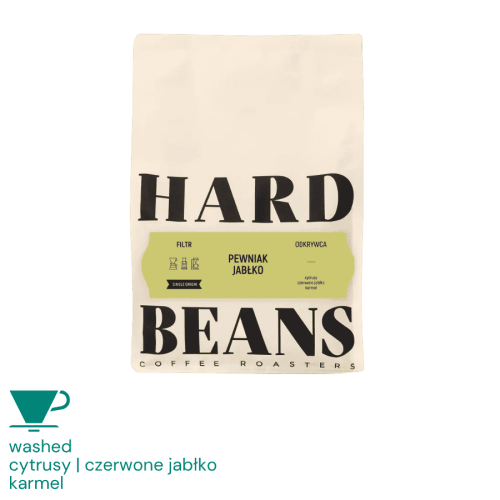 Hard Beans Kolumbia Pewniak Jabłko filter 250 g | CoffeeLove