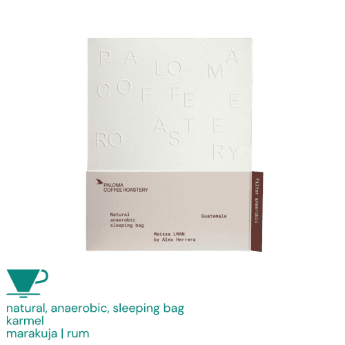 Paloma Coffee Gwatemala Meissa Alex Harerra LMAN filter 250 g | CoffeeLove