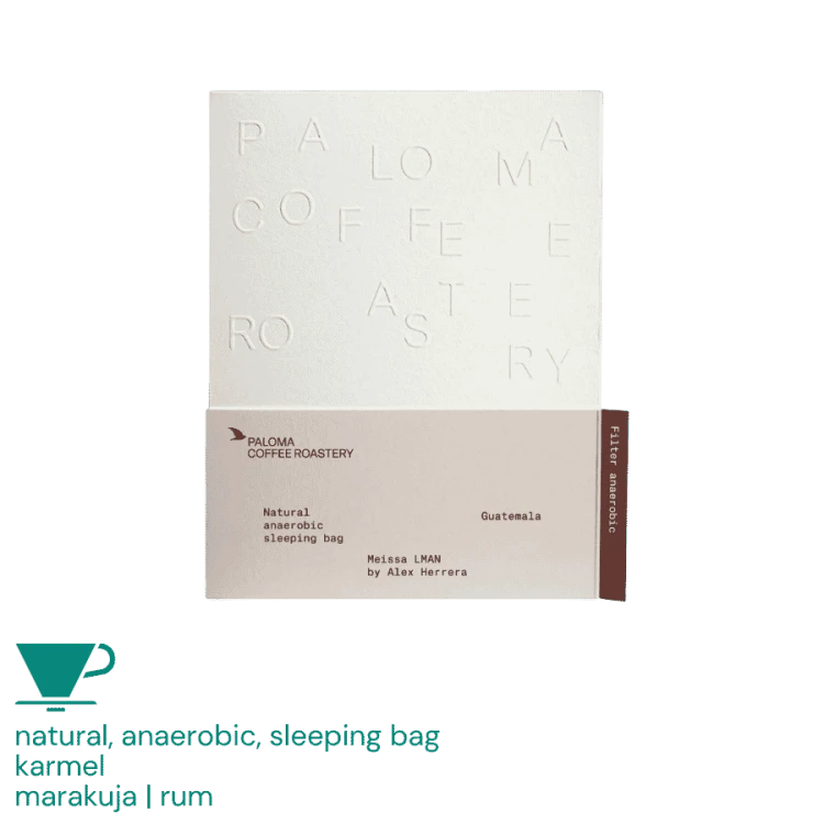 Paloma Coffee Gwatemala Meissa Alex Harerra LMAN filter 250 g | CoffeeLove