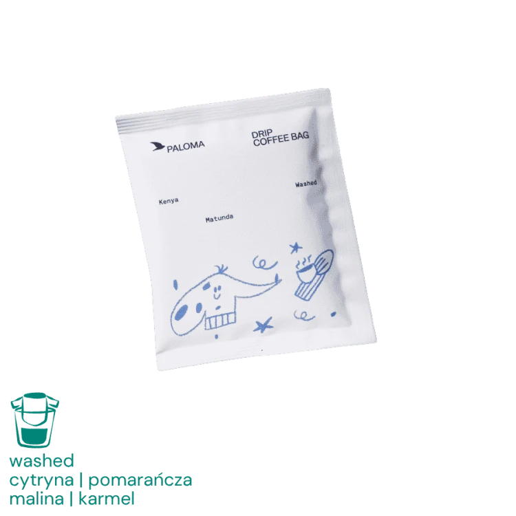 Paloma Coffee Kenia Matunda drip bag 12 g | CoffeeLove