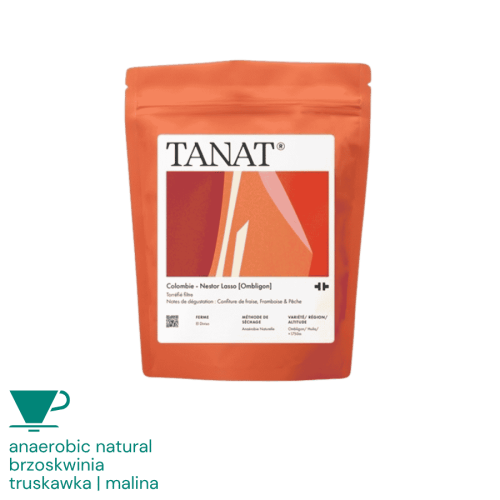 Tanat Coffee Kolumbia Nestor Lasso [Ombligon] filter 200 g | CoffeeLove