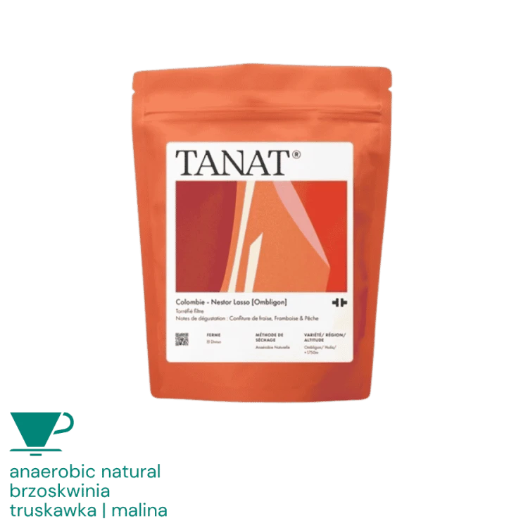 Tanat Coffee Kolumbia Nestor Lasso [Ombligon] filter 200 g | CoffeeLove