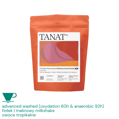 Tanat Coffee Kolumbia Gerson Mora [Red Bourbon Advanced Washed] filter 200 g | CoffeeLove