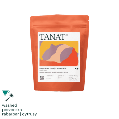 Tanat Coffee Kenia Ruera Estate [PB Washed #031] omniroast 200 g | CoffeeLove