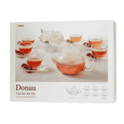 Hario Donau (dzbanek 800 ml + 6 szklanek Yunomi) | CoffeeLove