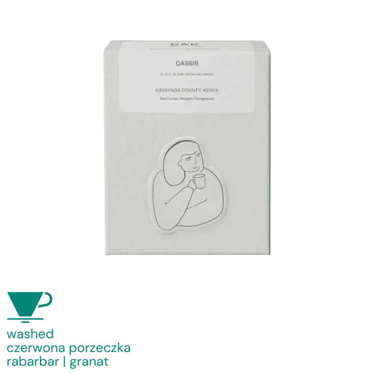 DAK Kenia Cassis filter 250 g | CoffeeLove