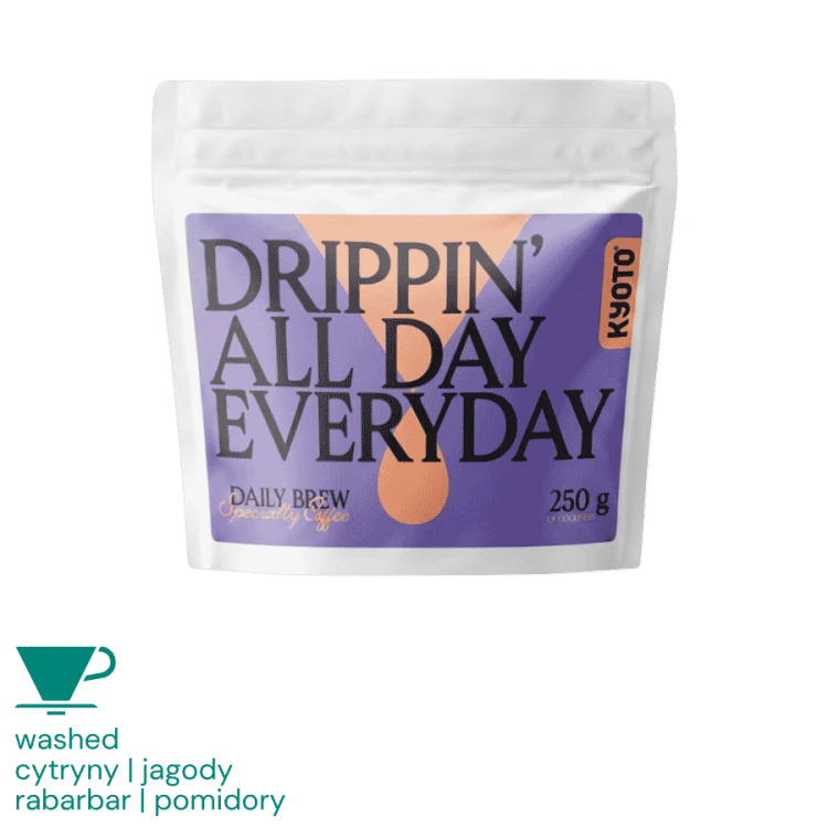 Kyoto Drippin All Day Everyday Kenia filter 250 g | CoffeeLove