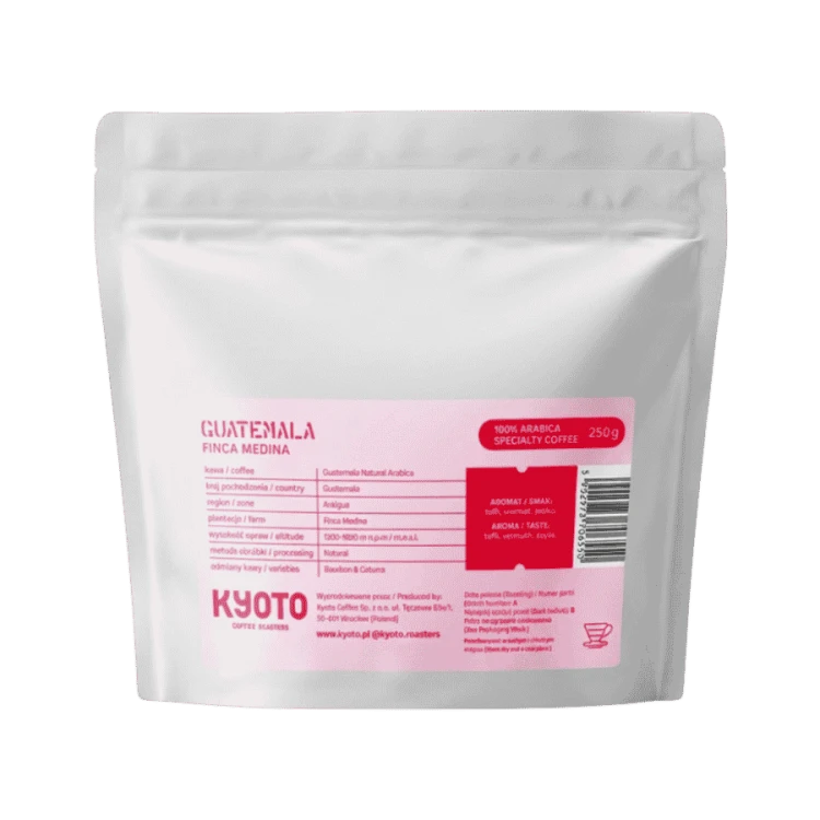Kyoto Gwatemala Finca Medina filter 250 g | CoffeeLove