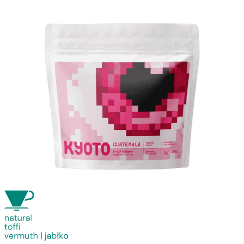 Kyoto Gwatemala Finca Medina filter 250 g | CoffeeLove