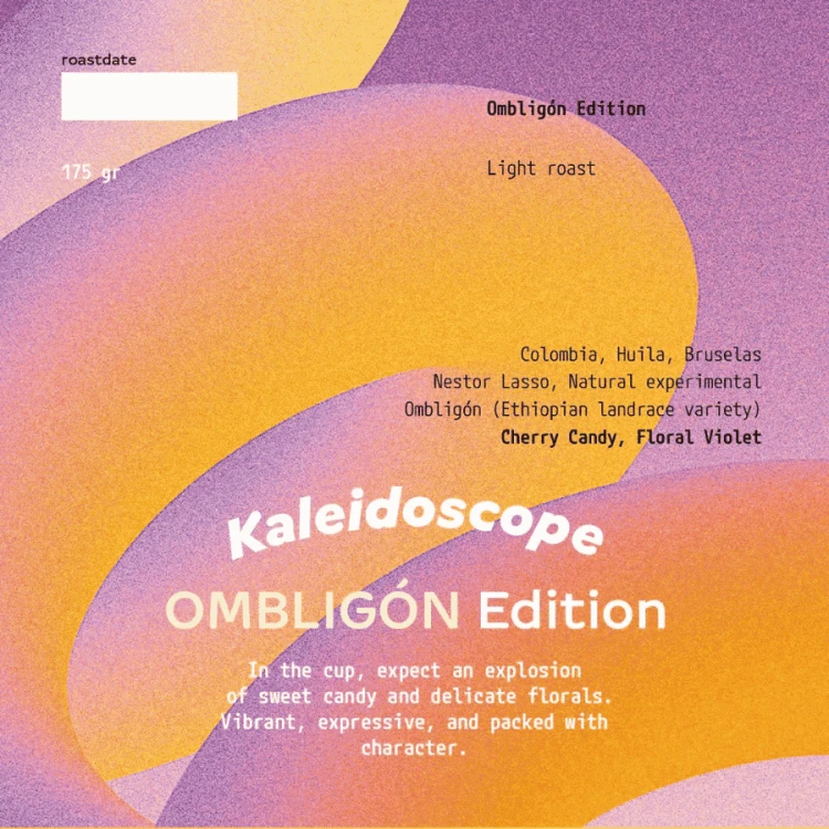 Rum Baba Kolumbia Kaleidoscope Ombligon filter 175 g | CoffeeLove