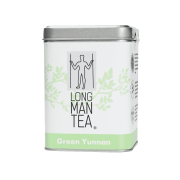 Long Man Tea Green Yunnan herbata sypana w puszce 120g | CoffeeLove