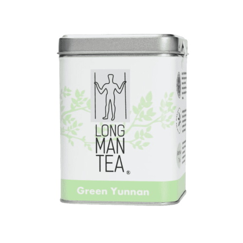 Long Man Tea Green Yunnan herbata sypana w puszce 120g | CoffeeLove
