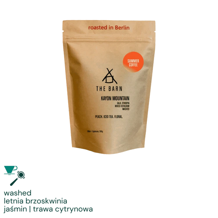 The Barn Etiopia Kayon Mountain omniroast 250 g | CoffeeLove