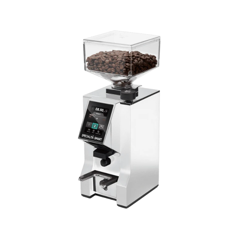 Eureka Mignon Specialita Smart White – automatyczny młynek do kawy espresso | CoffeeLove