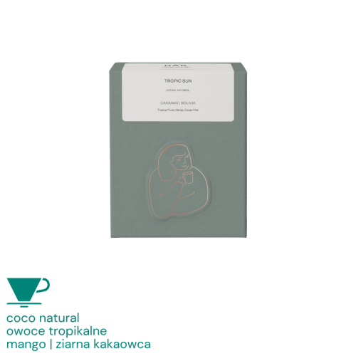 DAK Boliwia Tropic Sun filter 125 g | CoffeeLove