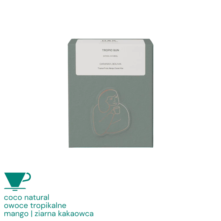 DAK Boliwia Tropic Sun filter 125 g | CoffeeLove