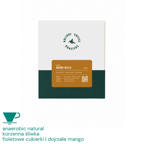 Kolibri Kenia Nandi Hills filter 250 g | CoffeeLove
