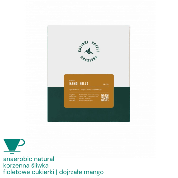 Kolibri Kenia Nandi Hills filter 250 g | CoffeeLove