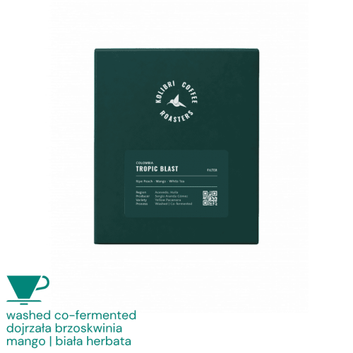 Kolibri Kolumbia Tropic Blast filter 250 g | CoffeeLove