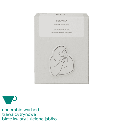 DAK Kolumbia Silky Way filter 250 g | CoffeeLove