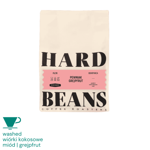 Hard Beans Blend Pewniak Grejpfrut filter 1 kg | CoffeeLove
