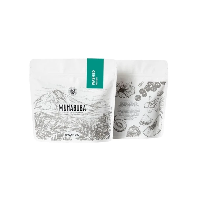 1000 Hills Muhabura Rwanda washed filtr 250g kawa ziarnista Speciality | CoffeeLove