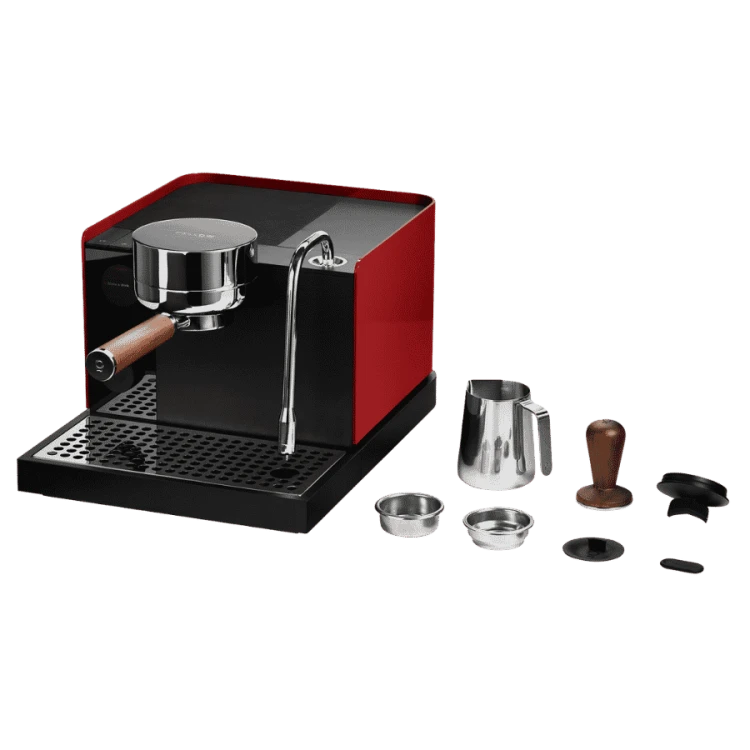 Fellow Series 1 - ekspres kolbowy (wiśniowa czerwień) | CoffeeLove