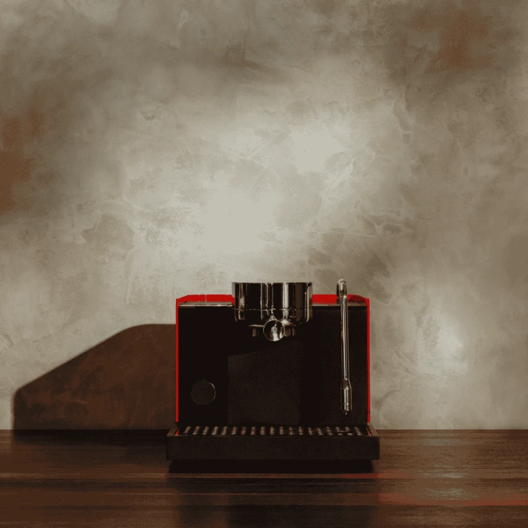 Fellow Series 1 - ekspres kolbowy (wiśniowa czerwień) | CoffeeLove