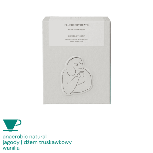 DAK Etiopia Blueberry Beats filter 250 g | CoffeeLove