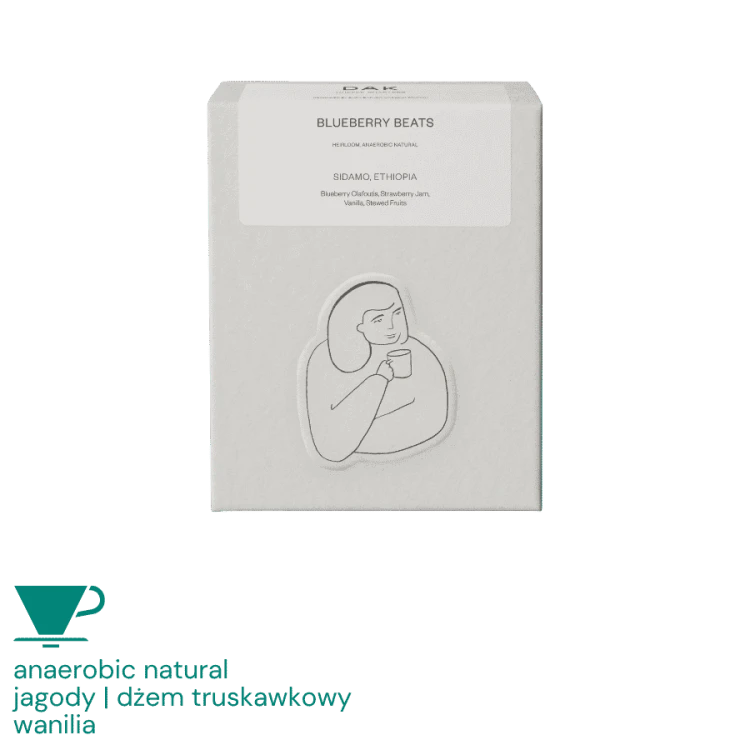 DAK Etiopia Blueberry Beats filter 250 g | CoffeeLove
