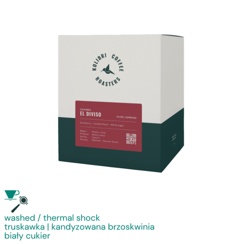 Kolibri Kolumbia El Diviso filter 250 g | CoffeeLove