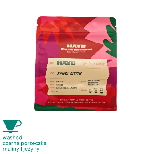 HAYB Kenia Gititu filter 250 g | CoffeeLove
