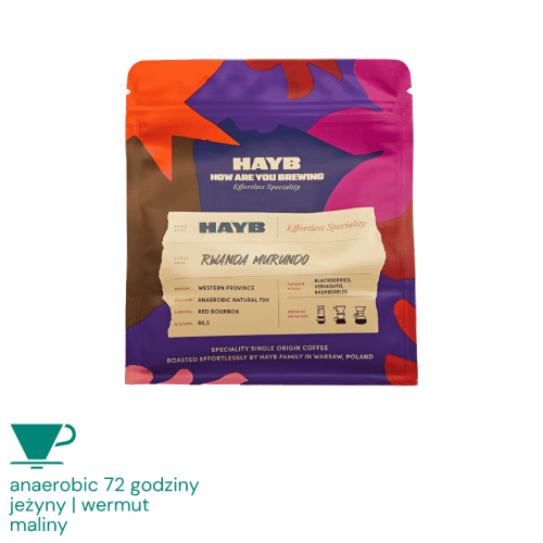 HAYB Rwanda Murundo filter 250 g | CoffeeLove