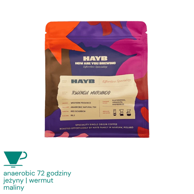 HAYB Rwanda Murundo filter 250 g | CoffeeLove
