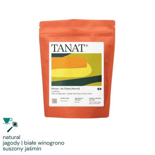 Tanat Coffee Etiopia Alo Chilaka [Natural] omniroast 200 g | CoffeeLove