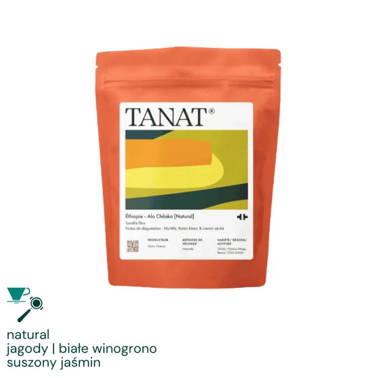 Tanat Coffee Etiopia Alo Chilaka [Natural] omniroast 200 g | CoffeeLove
