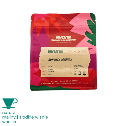 HAYB Burundi Mubuga filter 250 g | CofrfeeLove