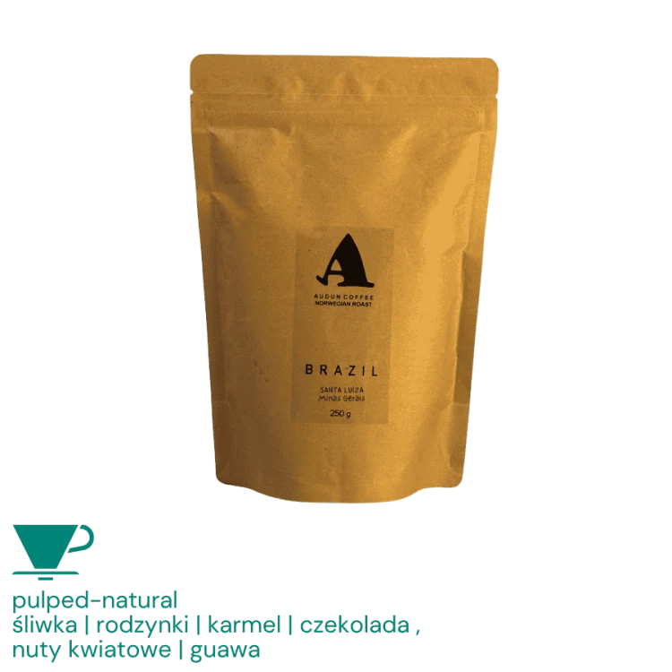 Audun Brazylia Santa Luzia filter 250 g | CoffeeLove