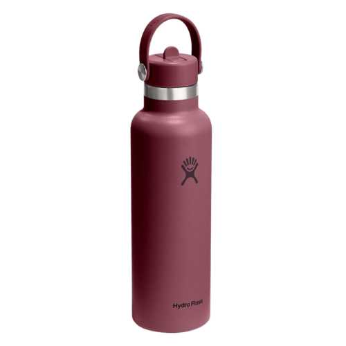 Hydro Flask 621 ml Flex Straw Cap Burgundy | CoffeeLove