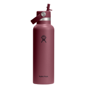 Hydro Flask 621 ml Flex Straw Cap Burgundy | CoffeeLove