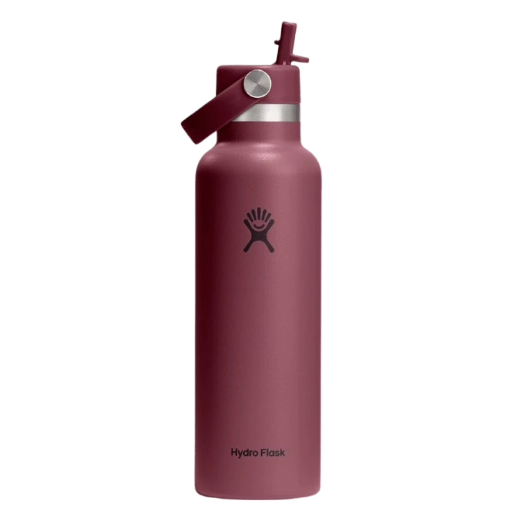 Hydro Flask 621 ml Flex Straw Cap Burgundy | CoffeeLove