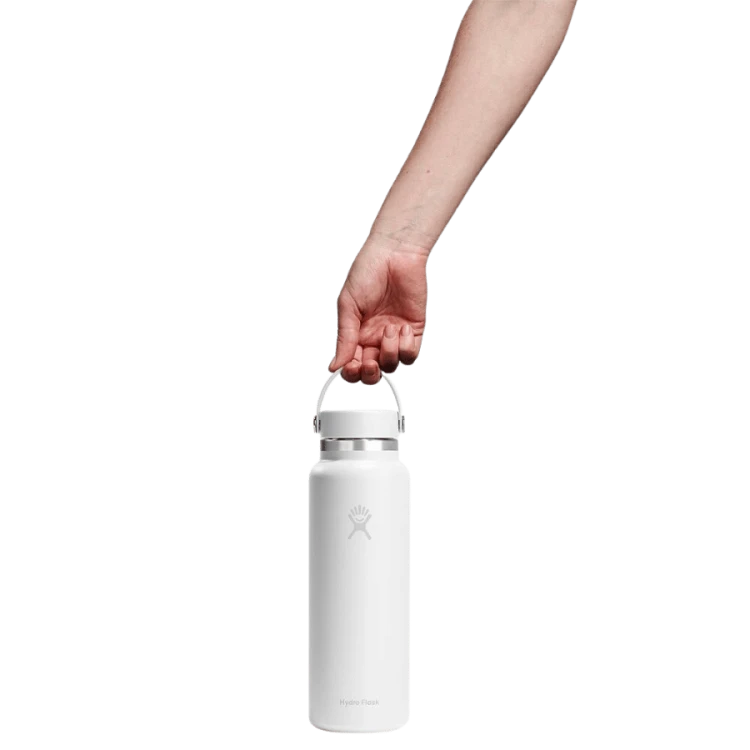 Hydro Flask Wide Mouth 1183 ml White | CoffeeLove