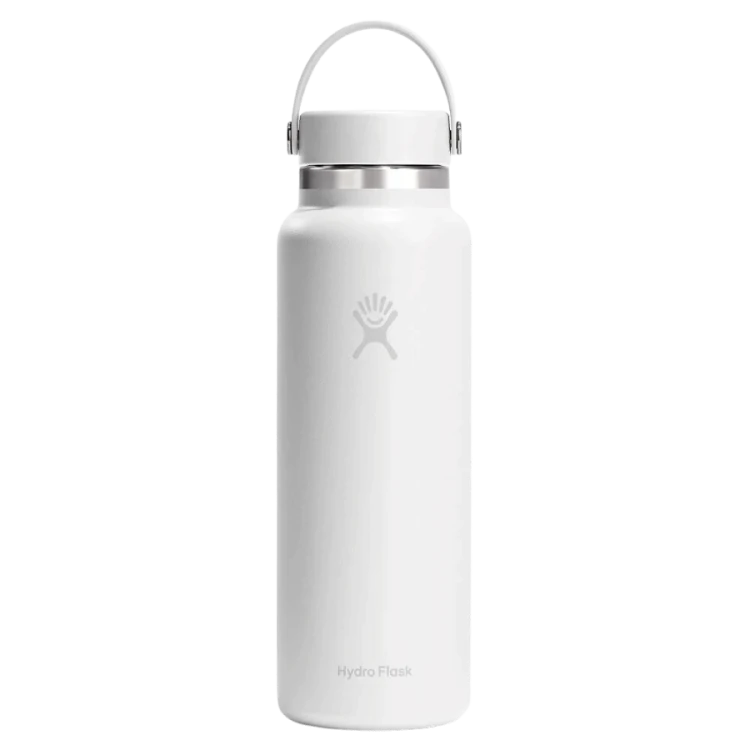 Hydro Flask Wide Mouth 1183 ml White | CoffeeLove