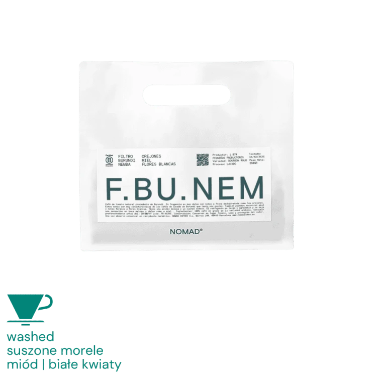 Nomad Coffee Burundi Nemba filter 250 g | CoffeeLove