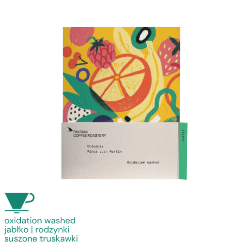 Paloma Coffee Kolumbia Finca Juan Martin filter 200 g | CoffeeLove