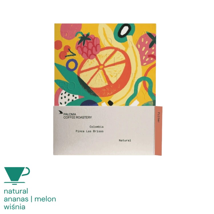 Paloma Coffee Kolumbia Finca Las Brisas filter 200 g | CoffeeLove