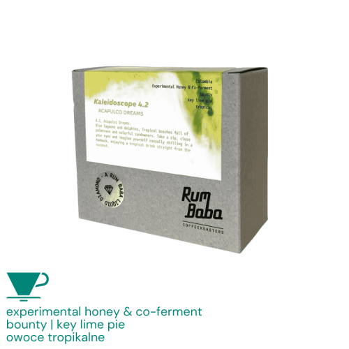 Rum Baba Kolumbia Kaleidoscope 4.2 Acapulco Dreams filter 200 g | CoffeeLove