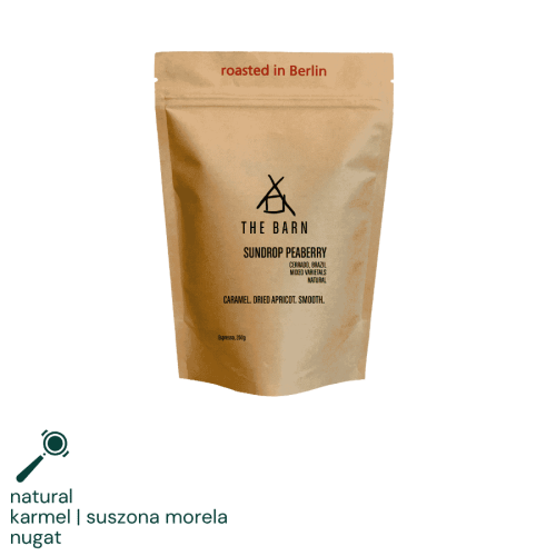 The Barn Brazylia Sundrop Peaberry 250 g | CoffeeLove